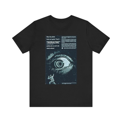 Thorazine retro art graphic - retro, ad
