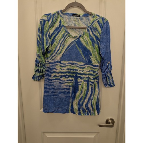David cline size blue green - david,