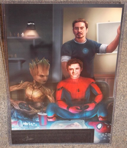 Teenage groot spiderman - groot, vs