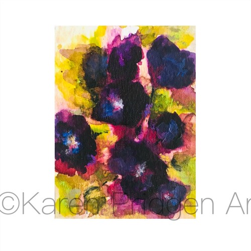 Aceo atc signed - signed, print