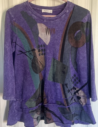 Jess jane purple abstract - jess, &