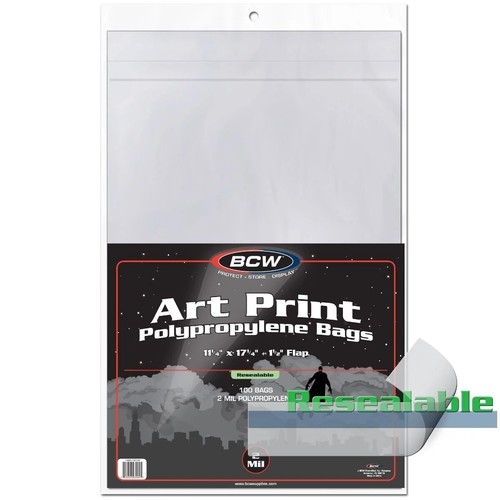 Bcw 11x17 resealable art print - bcw,