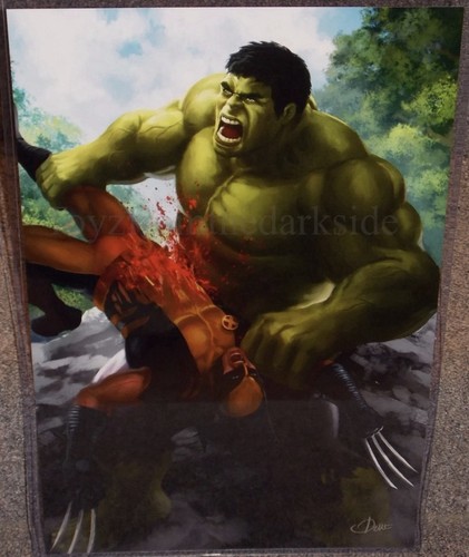 Hulk wolverine glossy - vs,