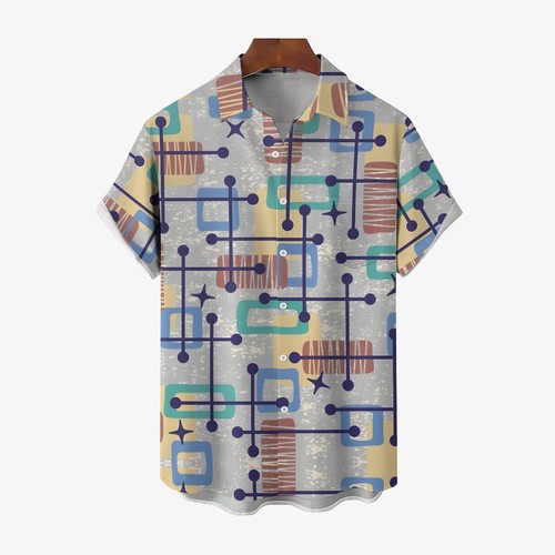 Mens geometric art print - art,