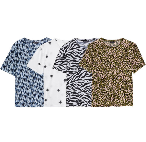Ladies printed top - ex,