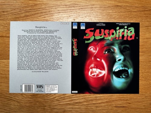 Suspiria custom sleeve - (1977),