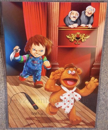Muppets fozzie bear chucky - bear, vs