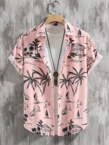 Men coconut tree graphic - tree,