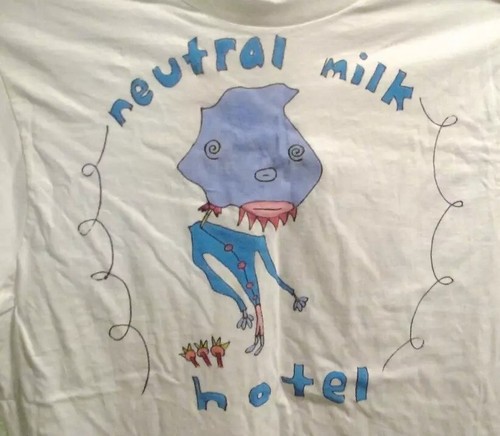 Neutral milk hotel band art - hotel,