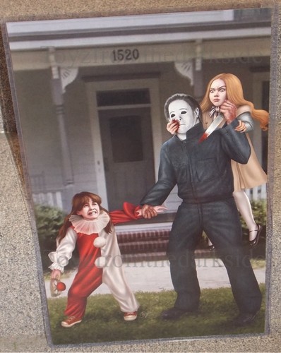 Michael myers megan - michael, glossy
