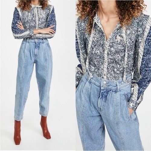 Ulla johnson nara blouse - nara,