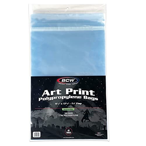 Bcw 11x17 resealable art print - resealable,