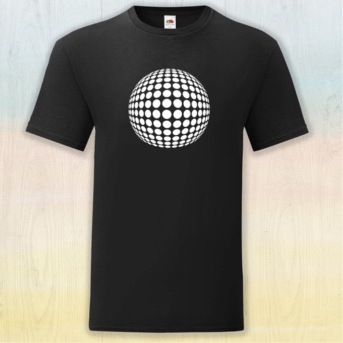 Art style dot sphere hand - op,