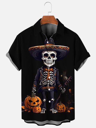 Mens skull halloween - mens,