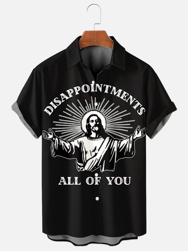 Disappointed jesus art print - disappointed,