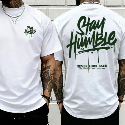 Men double sided - double-sided, print