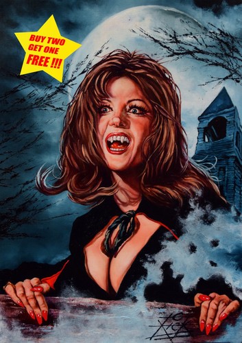 Ingrid pitt fine - pitt, print