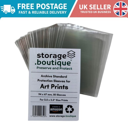 Acid free art print sleeves - acid-free,