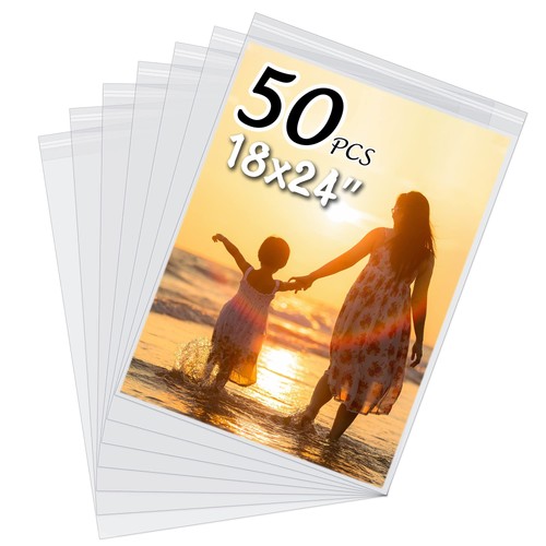 Acid free clear sleeves - pk,
