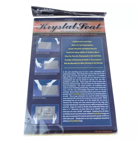 Krystal peal self sealing art - sealing,