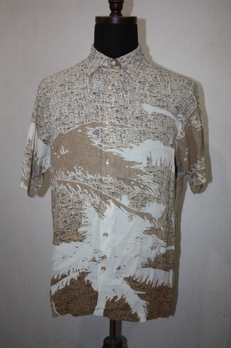 Vtg murano light - l, brown