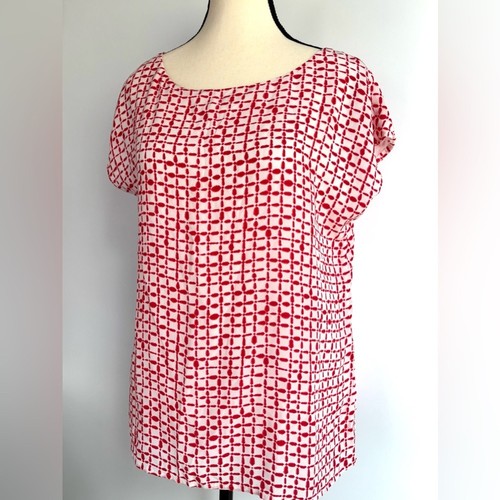 Silk vineyard vines red - vines, white
