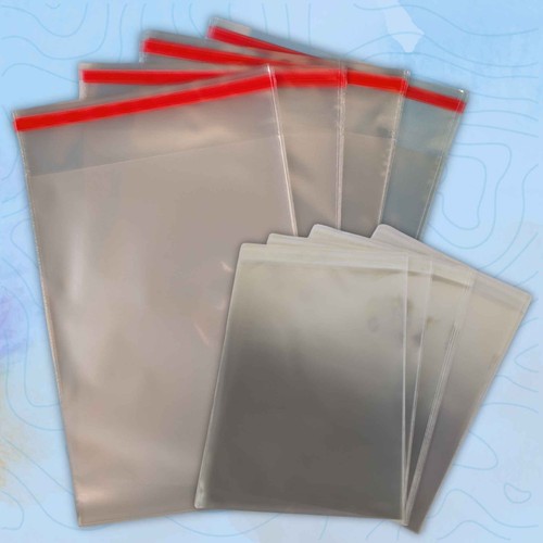 Art display bags print clear - display,