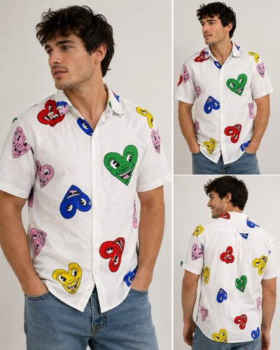 Keith haring shirt - shirt, mens