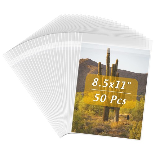 Pack acid free clear - 50,