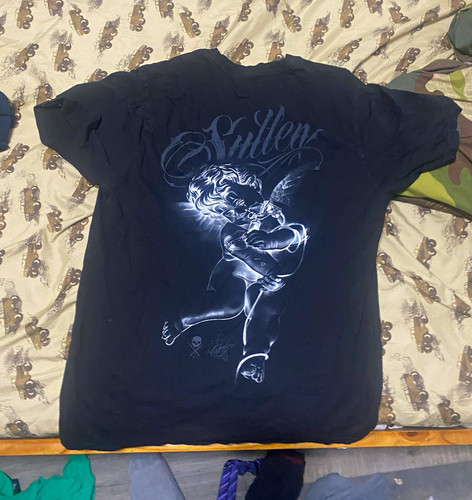 Sullen men black graphic - black,