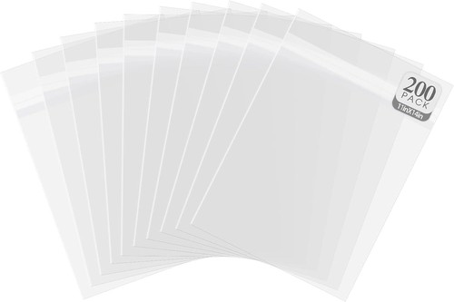 Clear sleeves 200pk acid - sleeves, free