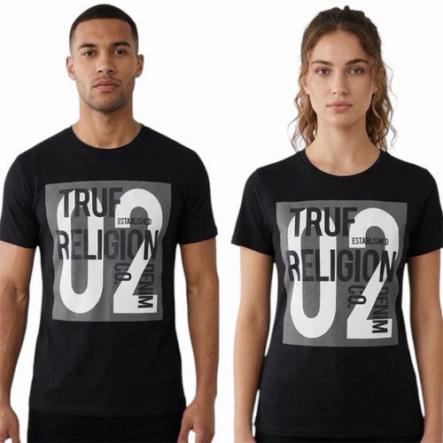 True religion black - true, text